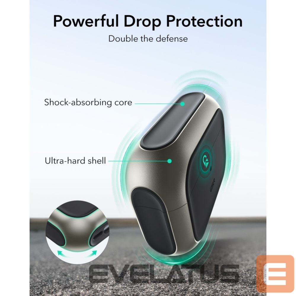 Другие товары ESR ESR Orbit HaloLock MagSafe Case for AirPods Pro 3 - Gray & Black