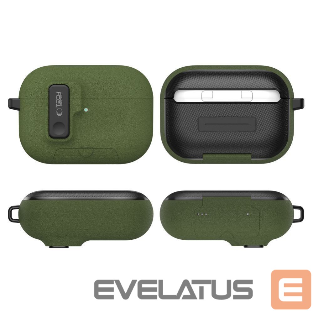 Другие товары Tech-Protect Tech-Protect Slim Hook Case for AirPods Pro 3 - Green