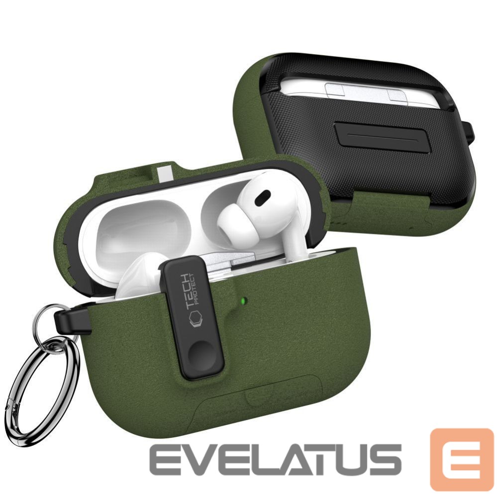 Другие товары Tech-Protect Tech-Protect Slim Hook Case for AirPods Pro 3 - Green