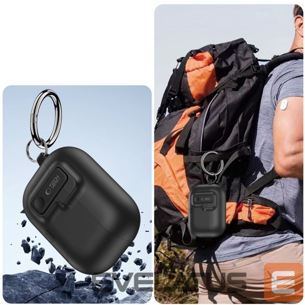 Другие товары Tech-Protect Tech-Protect Slim Hook Case for AirPods Pro 3 - Black