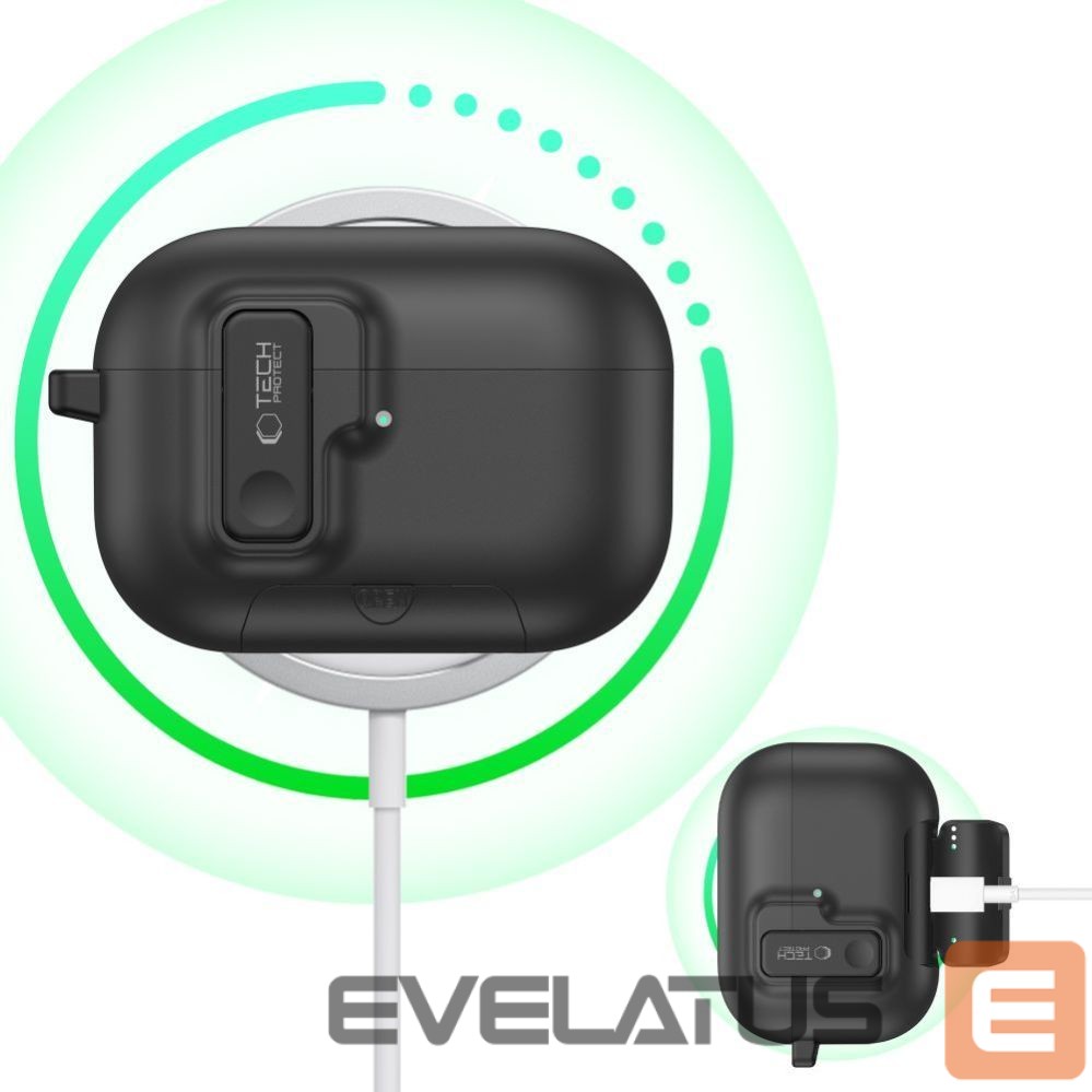 Другие товары Tech-Protect Tech-Protect Slim Hook Case for AirPods Pro 3 - Black
