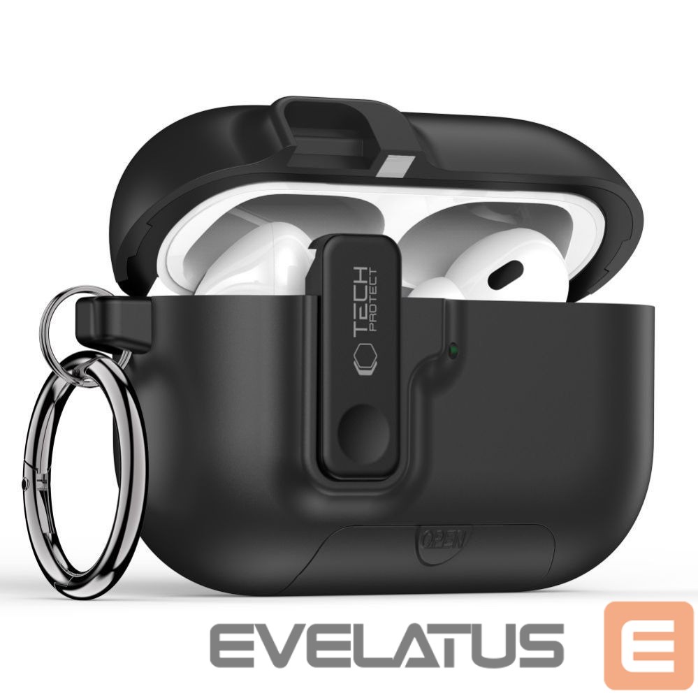Другие товары Tech-Protect Tech-Protect Slim Hook Case for AirPods Pro 3 - Black