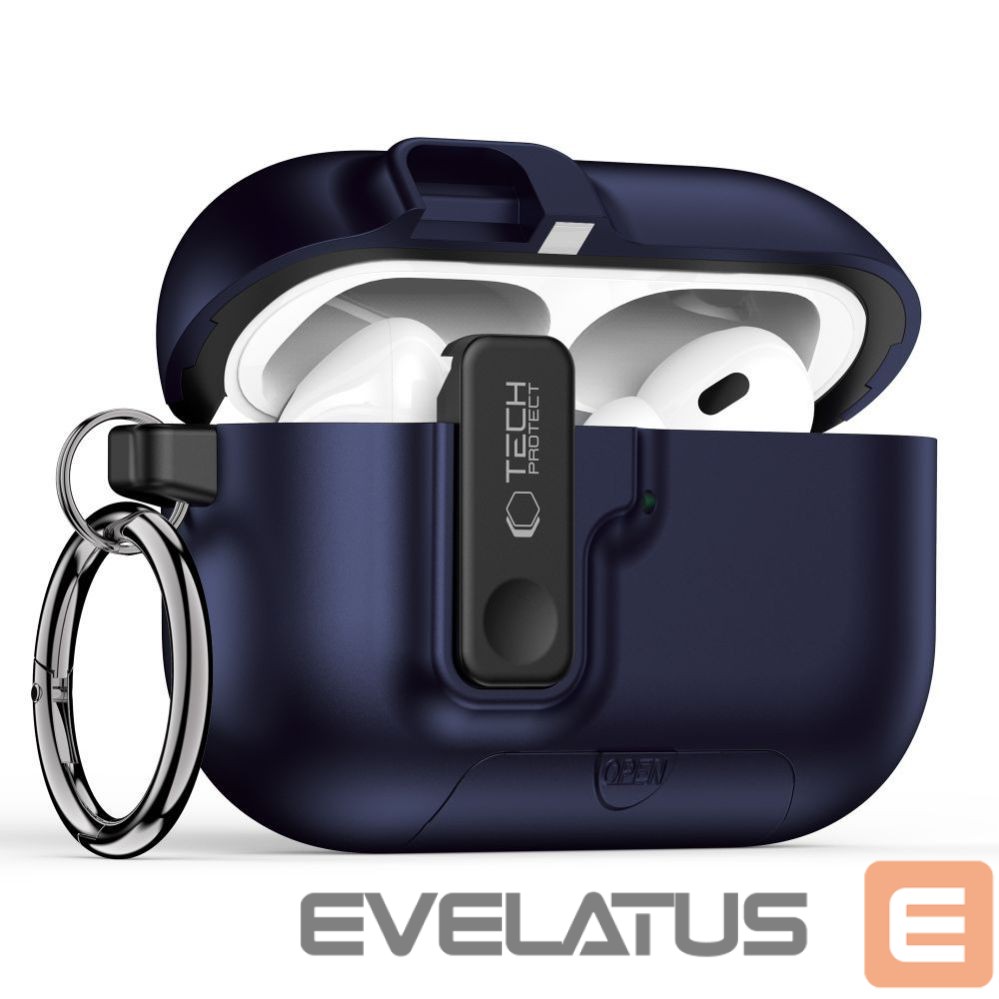 Другие товары Tech-Protect Tech-Protect Slim Hook Case for AirPods Pro 3 - Navy Blue