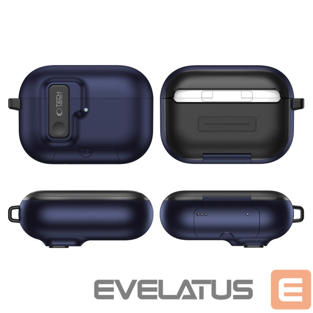 Другие товары Tech-Protect Tech-Protect Slim Hook Case for AirPods Pro 3 - Navy Blue