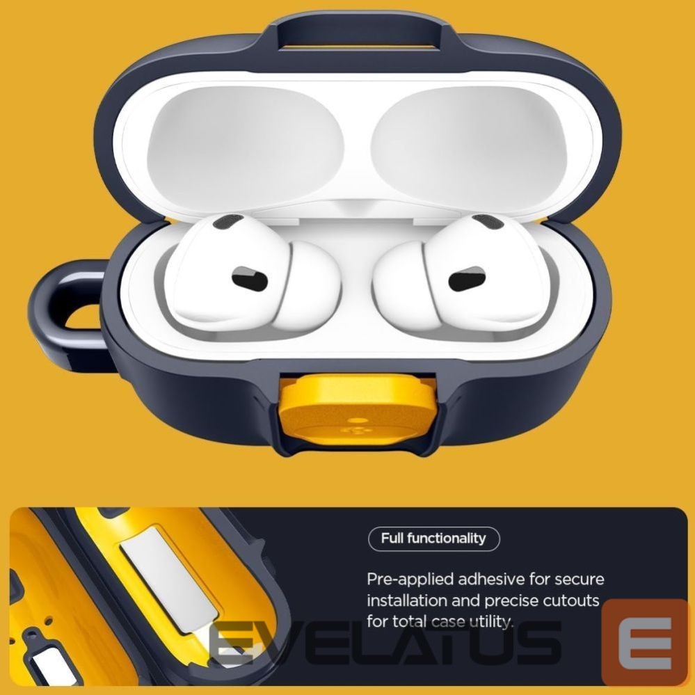 Другие товары Spigen Spigen Nano Pop Case for AirPods Pro 3 - Navy Blue and Yellow