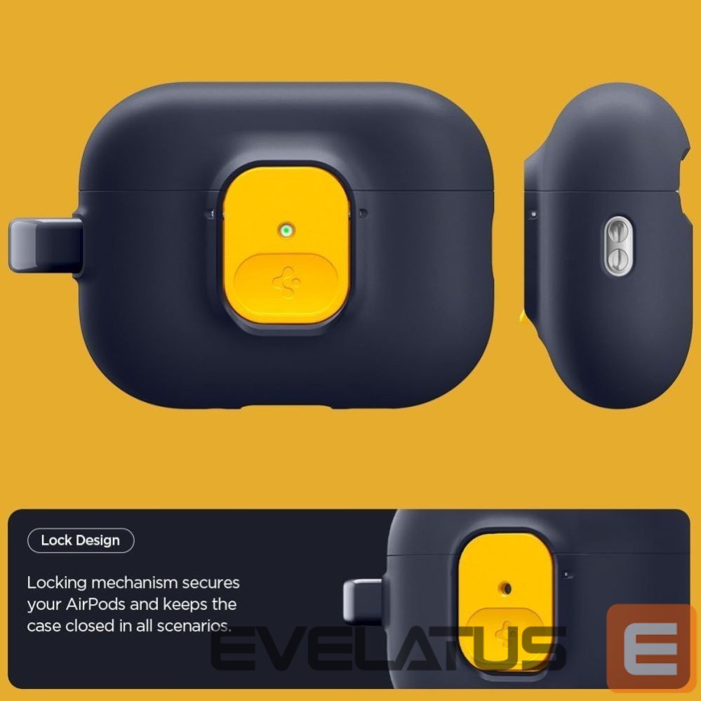 Другие товары Spigen Spigen Nano Pop Case for AirPods Pro 3 - Navy Blue and Yellow