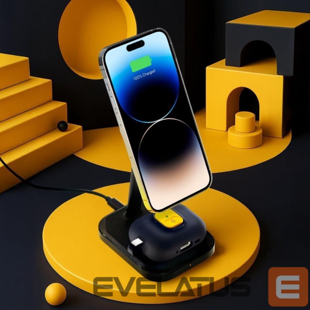 Другие товары Spigen Spigen Nano Pop Case for AirPods Pro 3 - Navy Blue and Yellow
