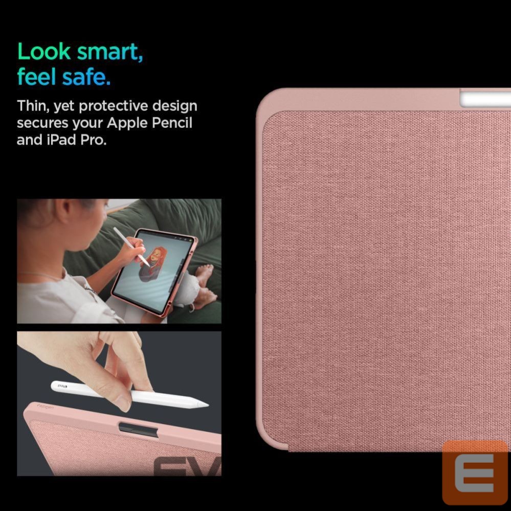Другие товары Spigen Spigen Urban Fit Case for iPad Pro 11" 5 / 6 / 2024-2025 - Pink