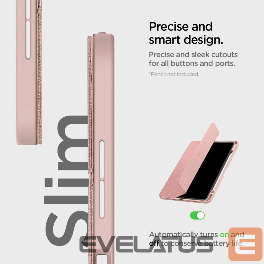 Другие товары Spigen Spigen Urban Fit Case for iPad Pro 11" 5 / 6 / 2024-2025 - Pink