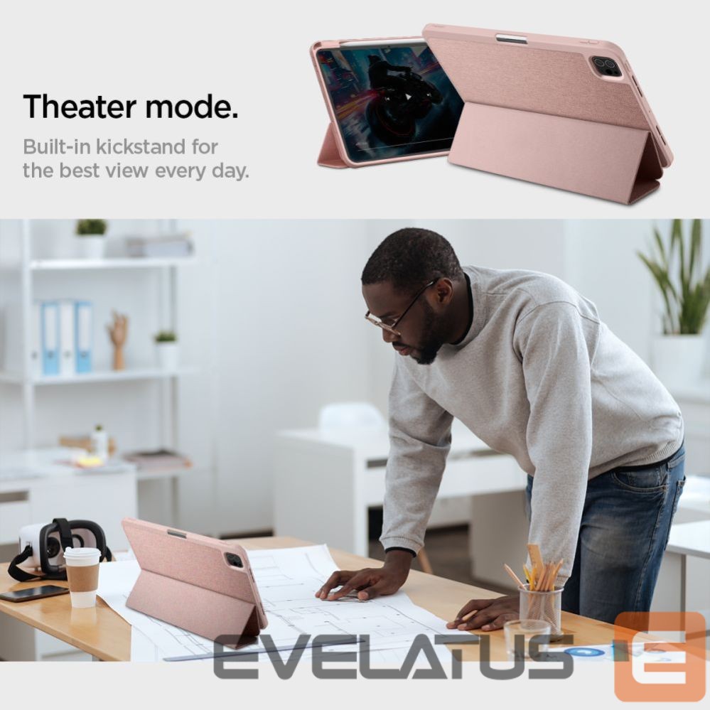 Другие товары Spigen Spigen Urban Fit Case for iPad Pro 11" 5 / 6 / 2024-2025 - Pink