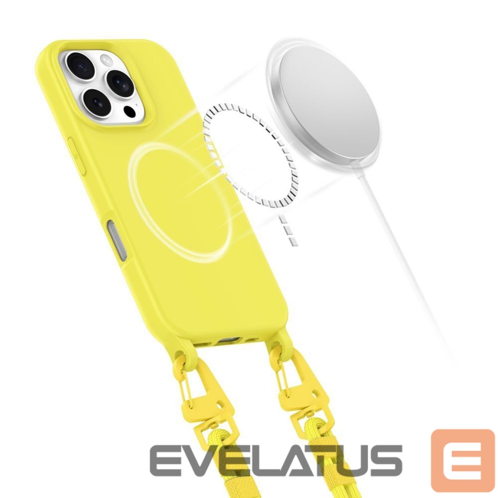Другие товары Tech-Protect Tech-Protect Magnecklace MagSafe Case for iPhone 16 Pro - Yellow