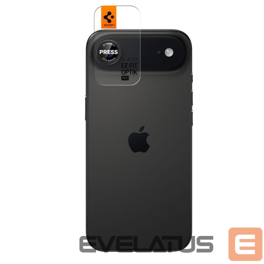 Другие товары Spigen Spigen Optik Pro L-Series 2-pack iPhone Air Lens Glass - Black and Red