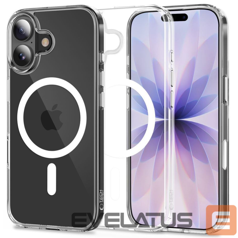 Другие товары Tech-Protect Tech-Protect Flexair Hybrid CC MagSafe Case for iPhone 17 - Clear