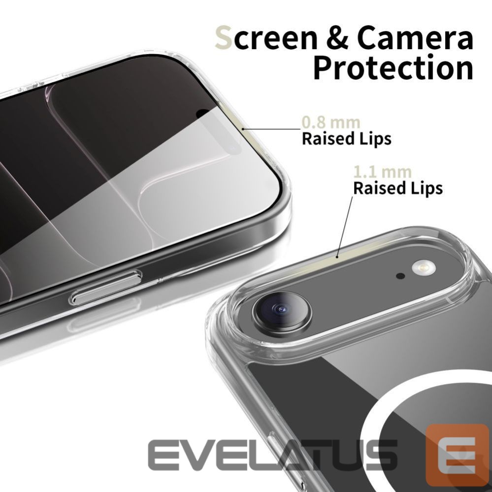 Другие товары Tech-Protect Tech-Protect Flexair Hybrid CC MagSafe Case for iPhone Air - Clear