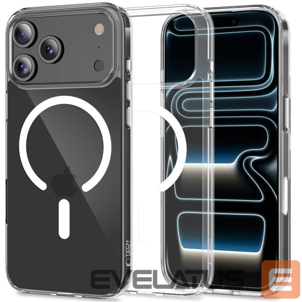 Другие товары Tech-Protect Tech-Protect Flexair Hybrid CC MagSafe Case for iPhone 17 Pro - Clear