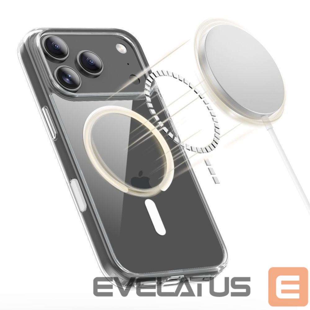 Другие товары Tech-Protect Tech-Protect Flexair Hybrid CC MagSafe Case for iPhone 17 Pro - Clear