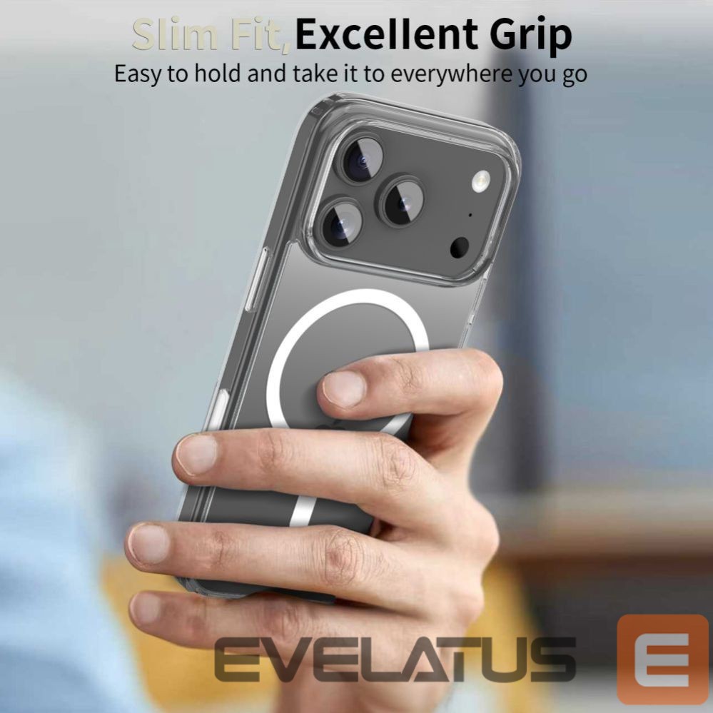 Другие товары Tech-Protect Tech-Protect Flexair Hybrid CC MagSafe Case for iPhone 17 Pro Max - Clear