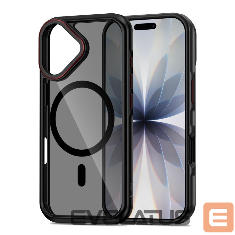 Другие товары Tech-Protect Tech-Protect MagHybrid MagSafe Case for iPhone 17 - Black and Red