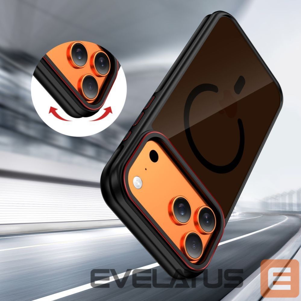 Другие товары Tech-Protect Tech-Protect MagHybrid MagSafe Case for iPhone 17 Pro - Black and Red