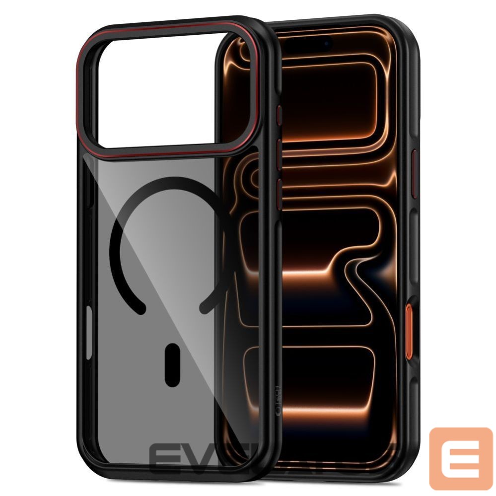 Другие товары Tech-Protect Tech-Protect MagHybrid MagSafe Case for iPhone 17 Pro Max - Black and Red
