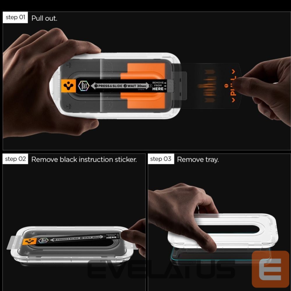 Другие товары Spigen Spigen Glas.tR "EZ Fit Pro" Tempered Glass 2-pack for Samsung Galaxy S25 FE