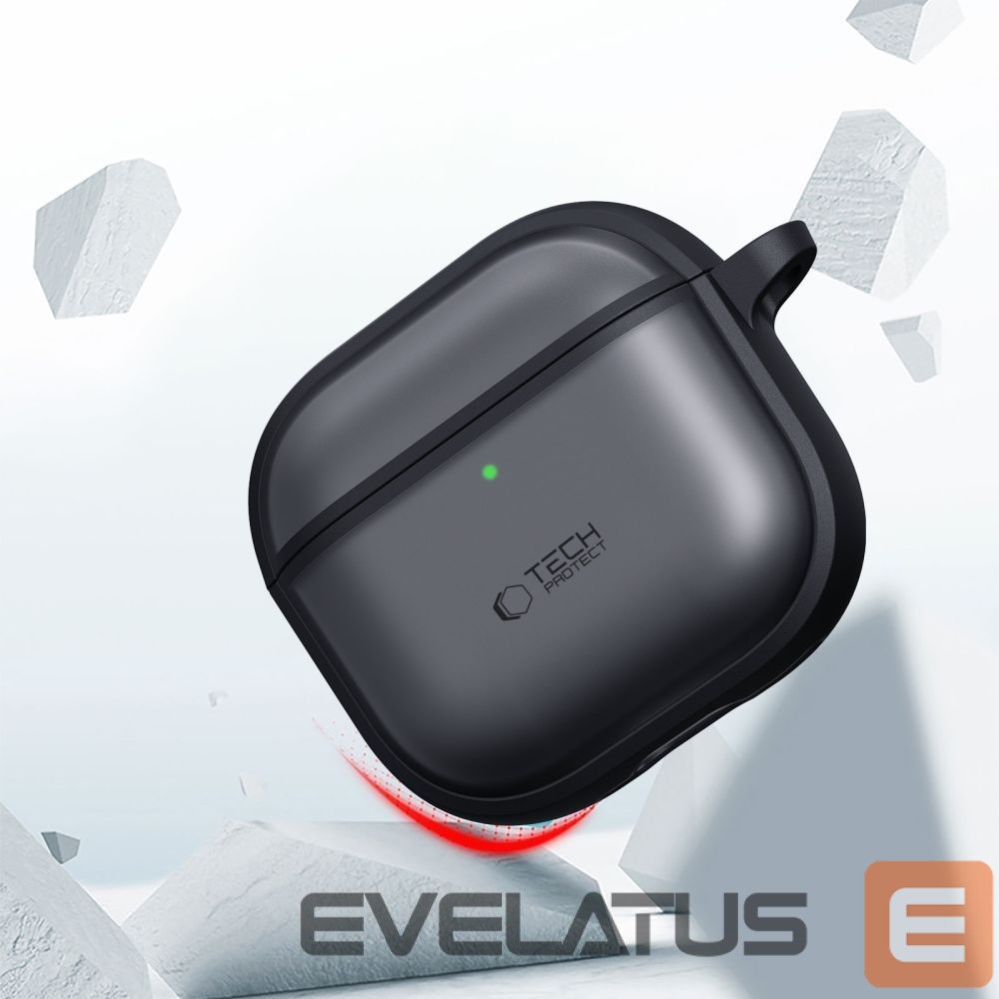 Другие товары Tech-Protect Tech-Protect Silicone Case for AirPods Pro 3 - Matte Black