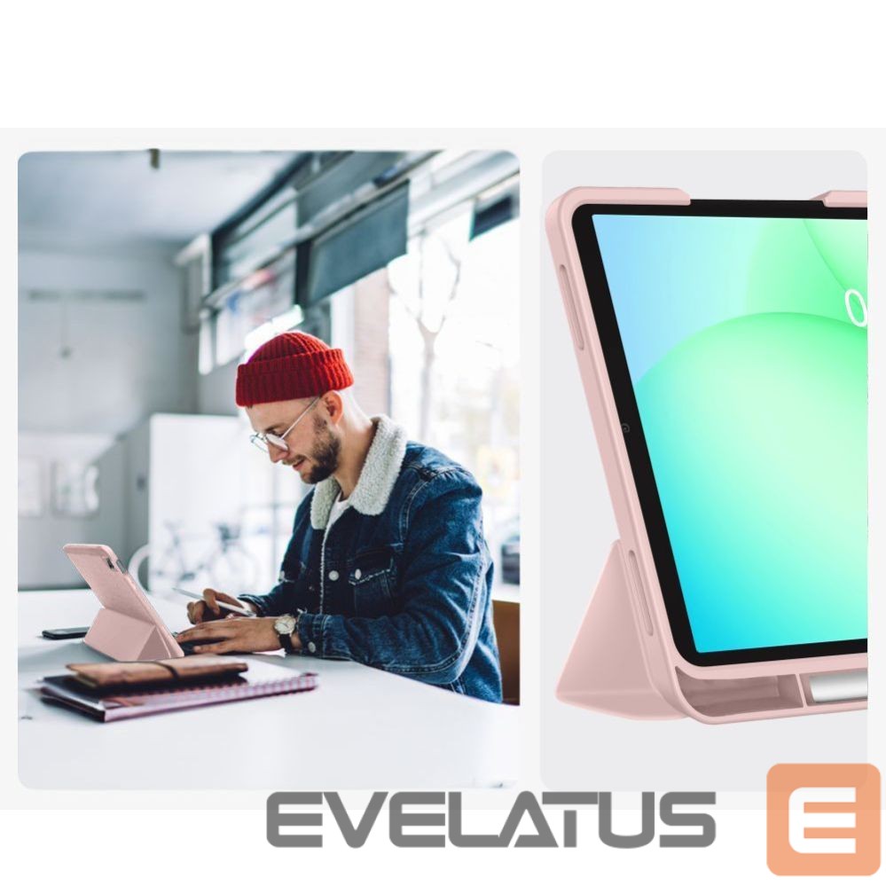 Другие товары Tech-Protect TechProtect SmartCase Pen for Samsung Galaxy Tab A9+ / A11+ Plus 11.0 X210 / X215 / X216 / X230 / X235 / X236 - Pink