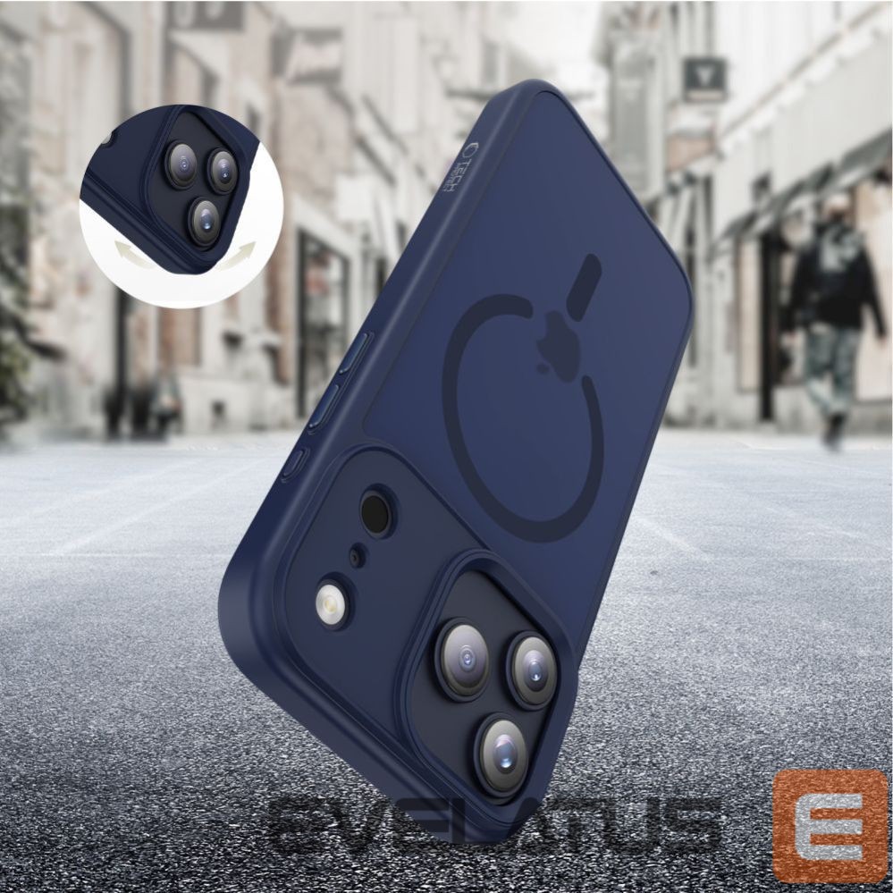 Другие товары Tech-Protect Tech-Protect MagMat MagSafe Case for iPhone 17 Pro - Navy Blue