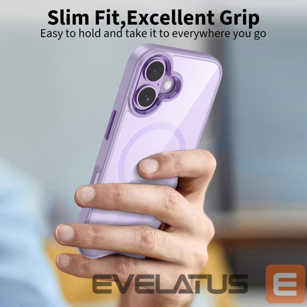 Другие товары Tech-Protect Tech-Protect MagMat MagSafe Case for iPhone 17 - Transparent Purple