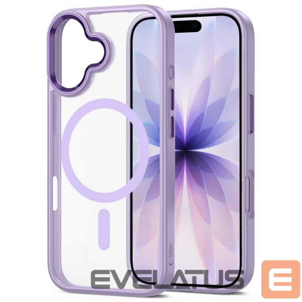 Другие товары Tech-Protect Tech-Protect MagMat MagSafe Case for iPhone 17 - Transparent Purple
