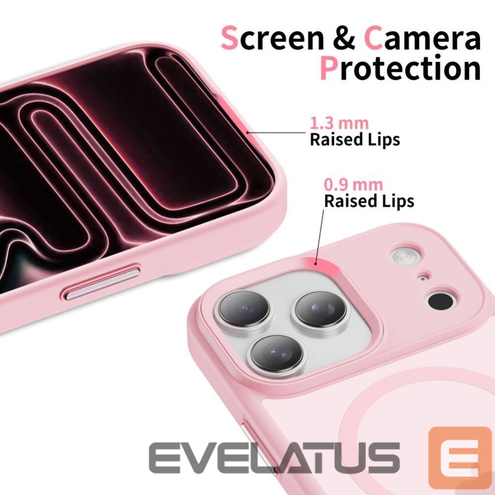 Другие товары Tech-Protect Tech-Protect MagMat MagSafe Case for iPhone 17 Pro - Pink