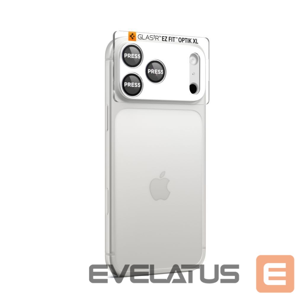 Другие товары Spigen Spigen Optik Pro XL Camera Lens Glass for iPhone 17 Pro - Silver