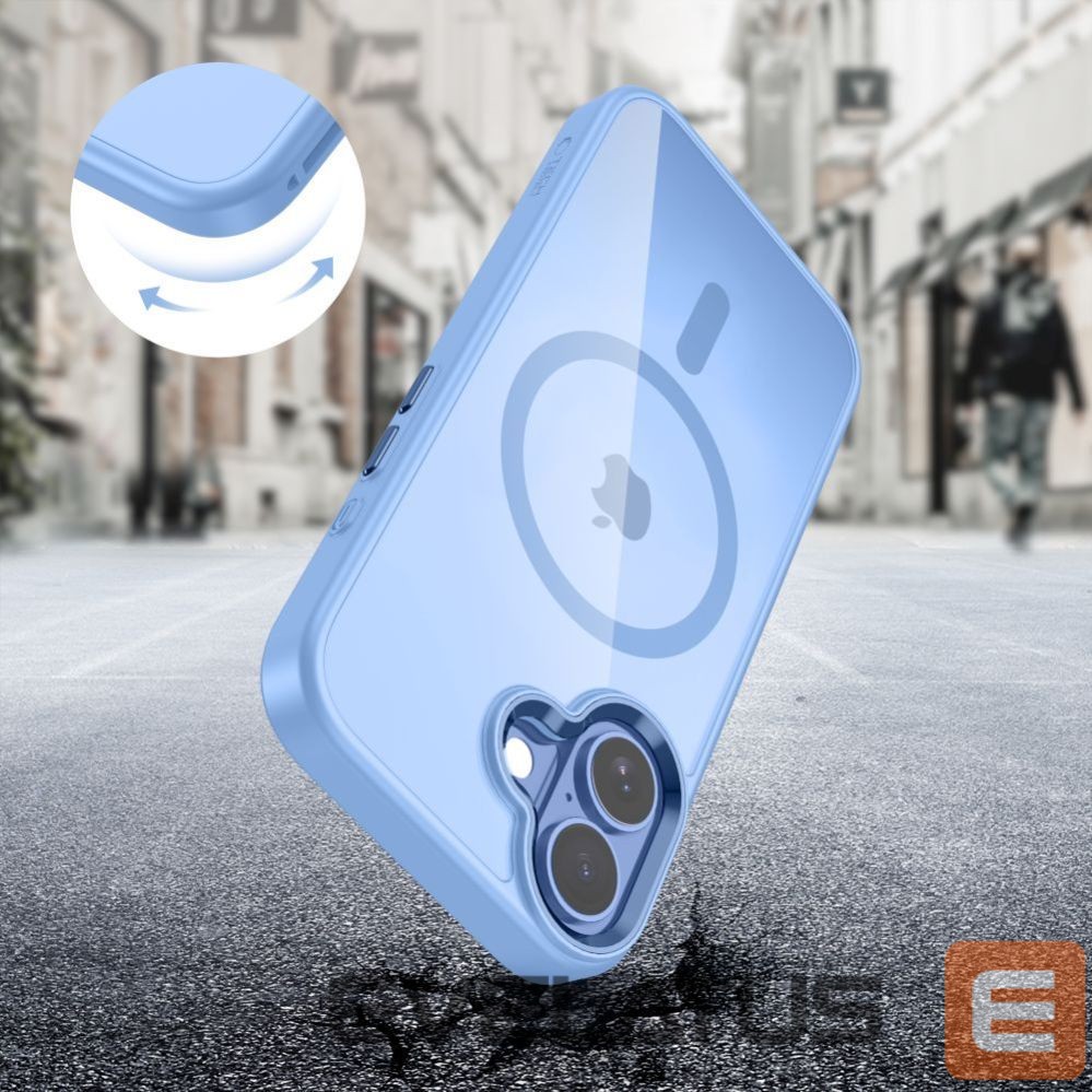 Другие товары Tech-Protect Tech-Protect MagMat MagSafe Case for iPhone 17 - Transparent Blue