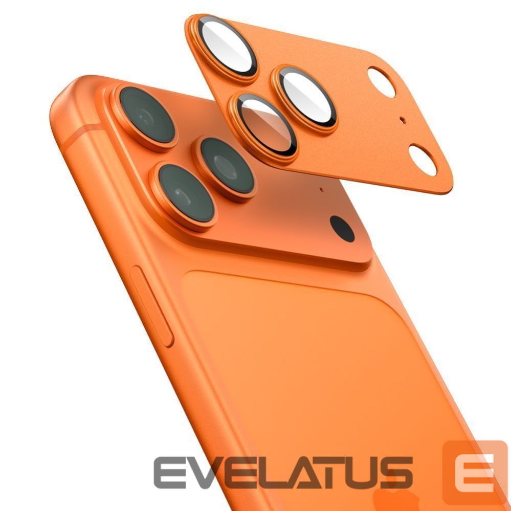 Другие товары Spigen Spigen Optik Pro XL Camera Lens Glass for iPhone 17 Pro Max - Orange