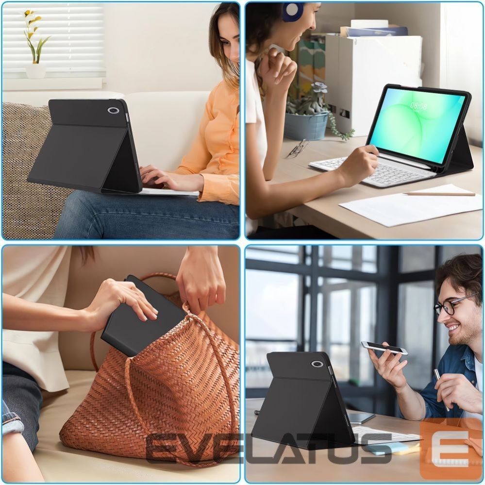 Другие товары Tech-Protect Tech-Protect SC Pen Case for Samsung Galaxy Tab A9 / A11 8.7 X110 / X115 / X133 / X135 - Black
