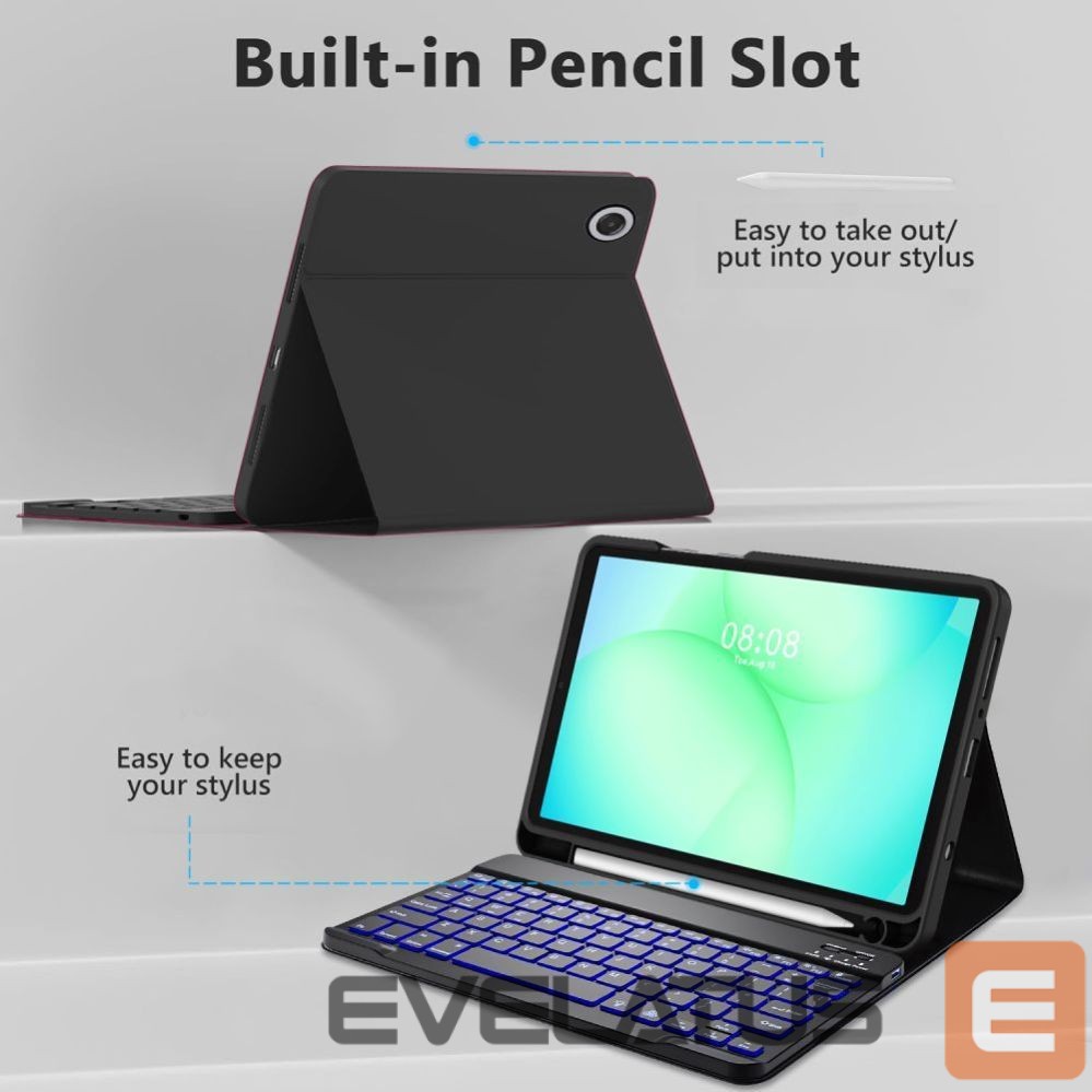 Другие товары Tech-Protect Tech-Protect SC Pen Case for Samsung Galaxy Tab A9 / A11 8.7 X110 / X115 / X133 / X135 - Black