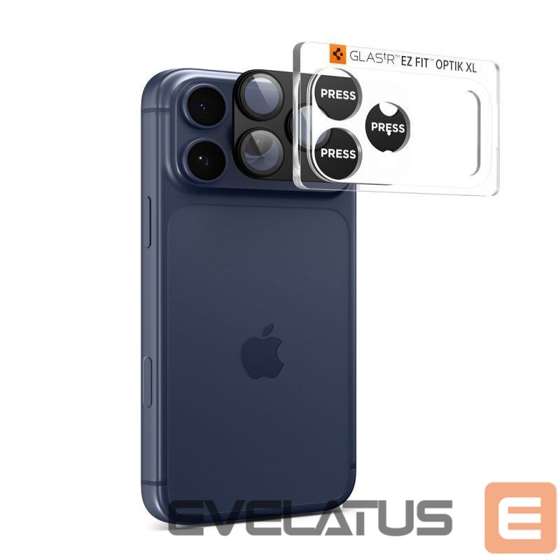 Другие товары Spigen Spigen Optik Pro XL Camera Lens Glass for iPhone 17 Pro Max - Black