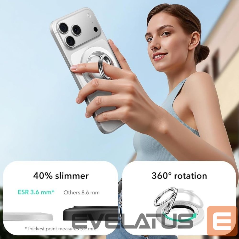 Другие товары ESR ESR Magnetic HaloLock MagSafe Phone Holder - White