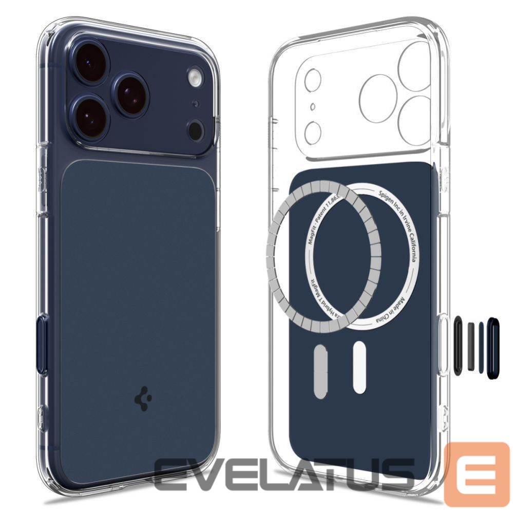 Другие товары Spigen Spigen Thin Fit MagSafe Case for iPhone 17 Pro - Clear Navy Blue