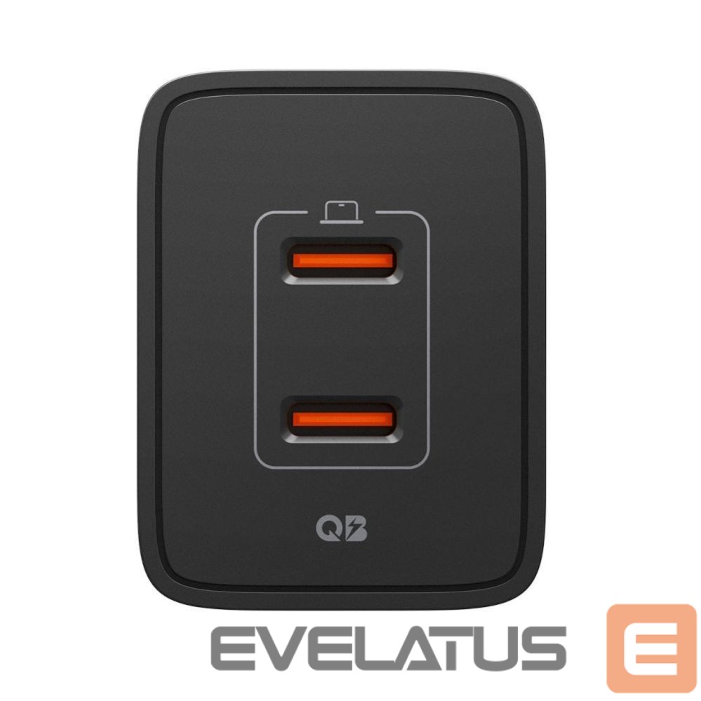 Другие товары Spigen Spigen Essential EE472EU 2-port USC-C 47W wall charger - black