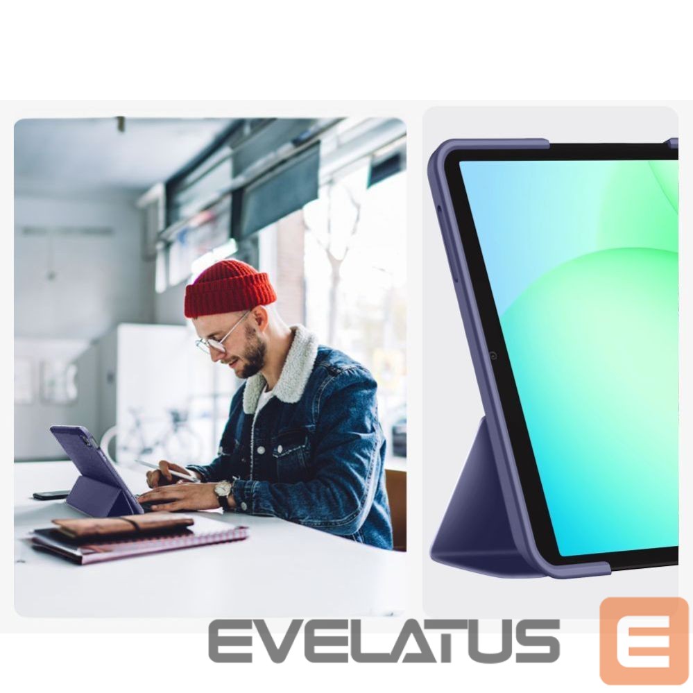 Другие товары Tech-Protect TechProtect SmartCase for Samsung Galaxy Tab A9+ / A11+ Plus 11.0 X210 / X215 / X216 / X230 / X235 / X236 - Navy Blue
