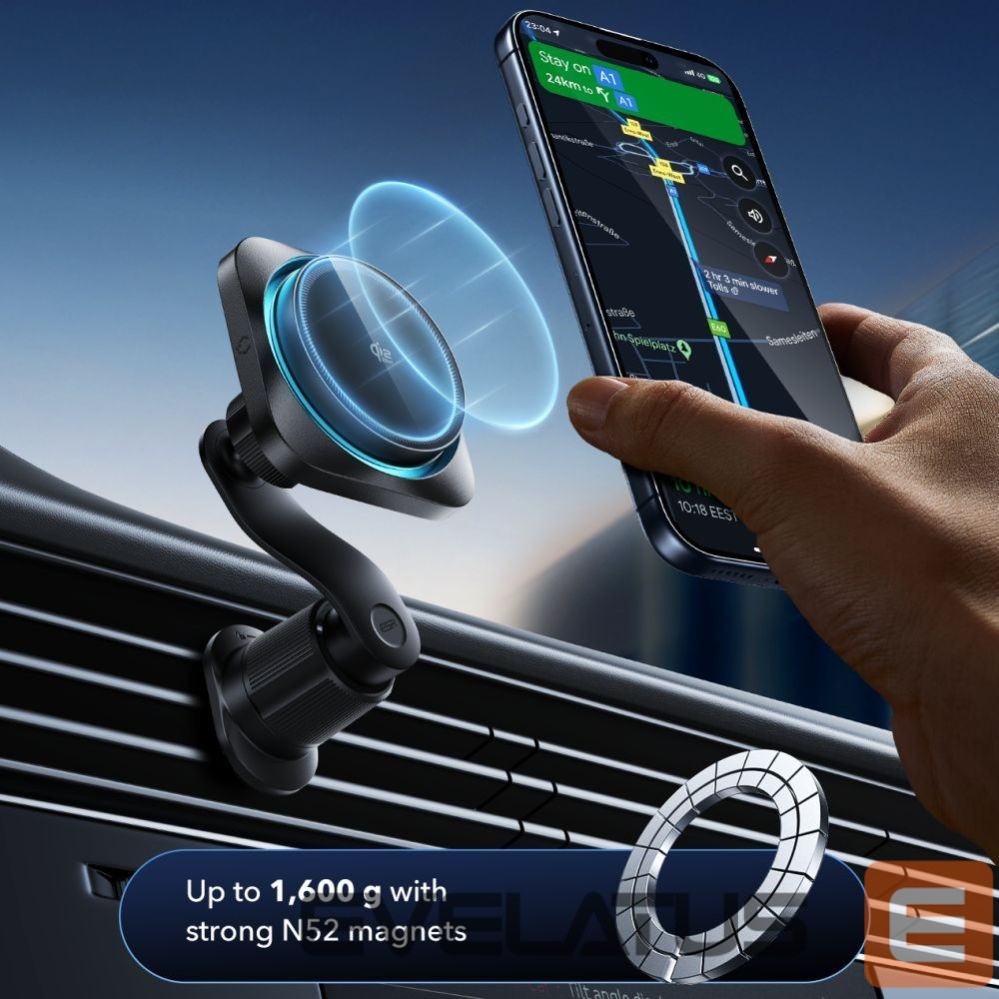 Другие товары ESR ESR OmniLock Qi2.2 Magnetic MagSafe Car Air Vent Mount - Black