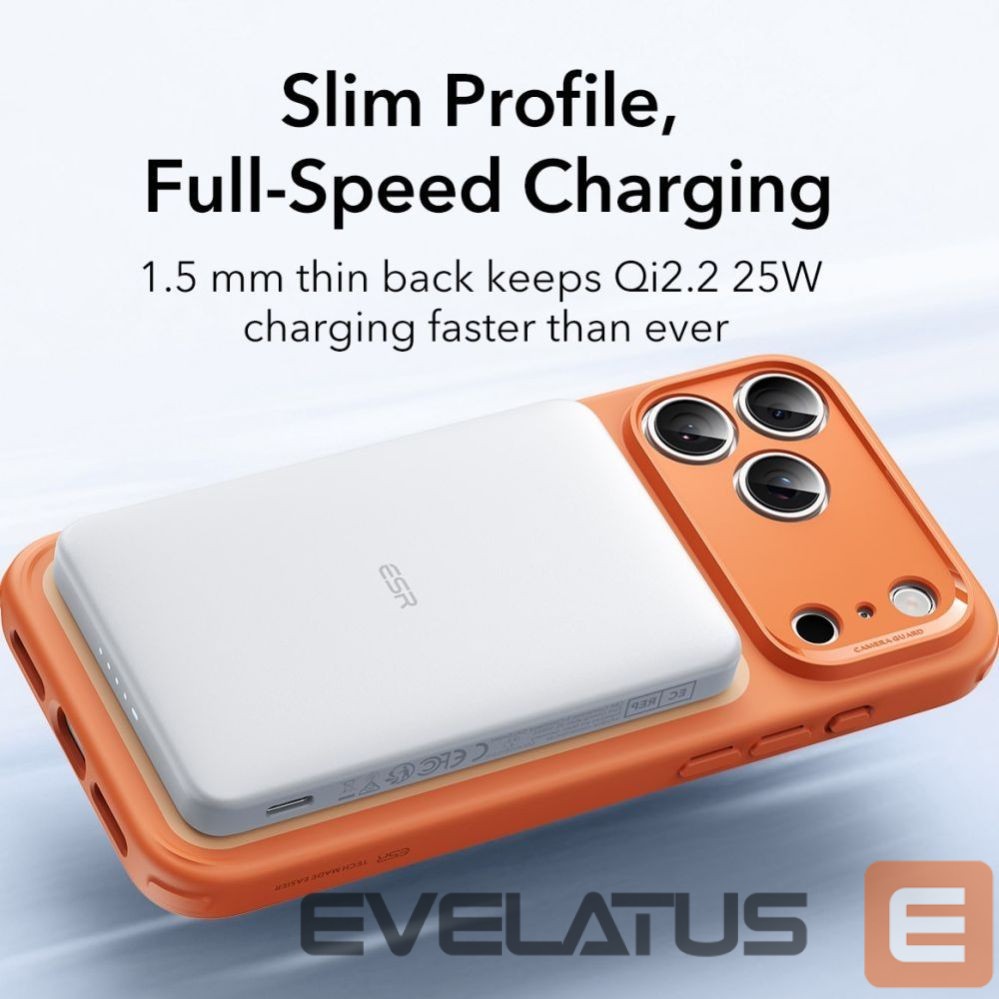 Другие товары ESR ESR Classic Hybrid MagSafe Case for iPhone 17 Pro Max - Clear Orange