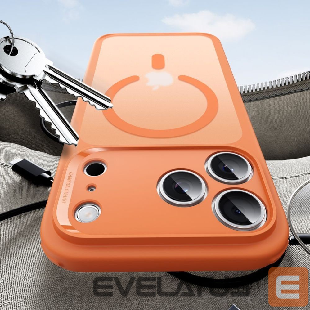 Другие товары ESR ESR Classic Hybrid MagSafe Case for iPhone 17 Pro Max - Clear Orange