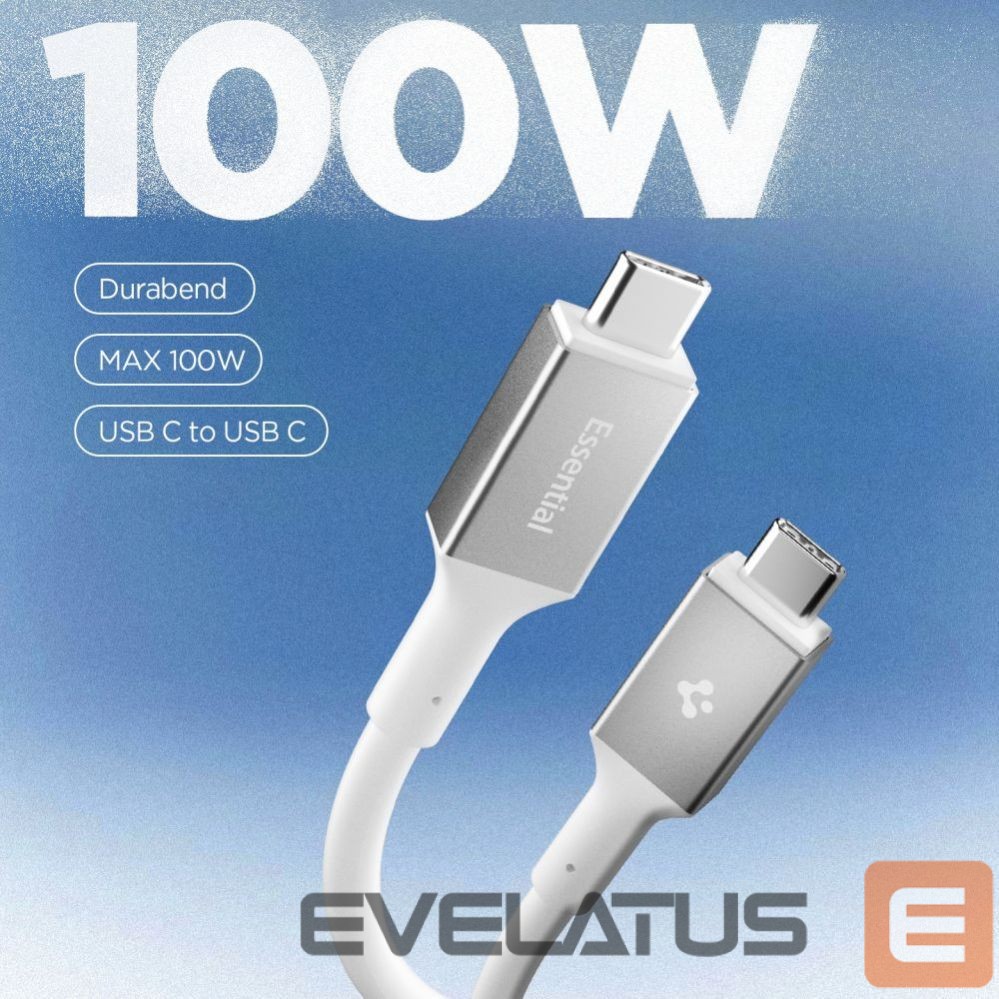 Другие товары Spigen Spigen EB10020CC USB-C Cable 100W 200cm - White