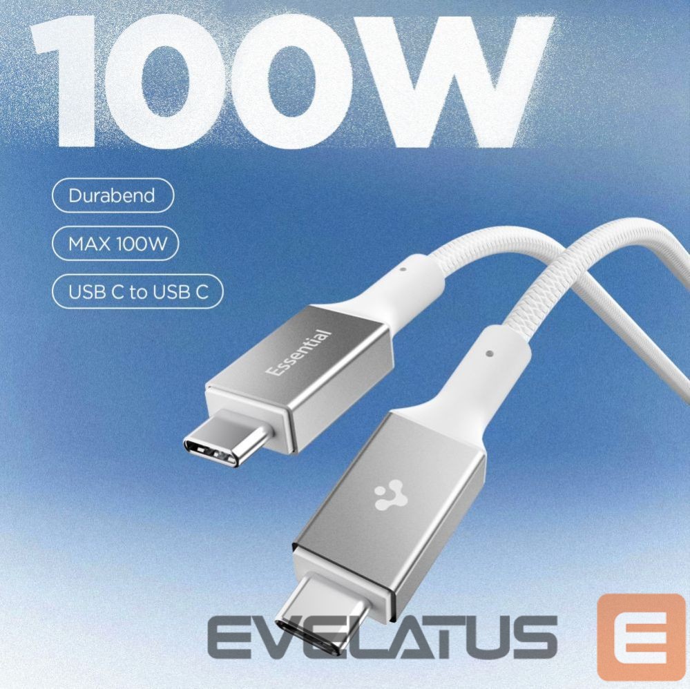 Другие товары Spigen Spigen EB10010CC 100W 100 cm Cable - White