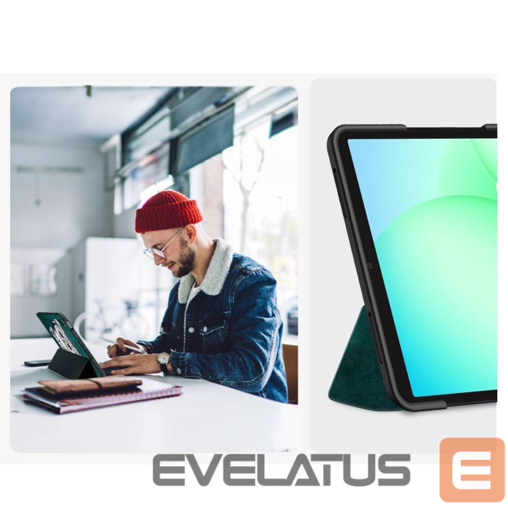 Другие товары Tech-Protect TechProtect SmartCase for Samsung Galaxy Tab A9+ / A11+ Plus 11.0 X210 / X215 / X216 / X230 / X235 / X236 - Green