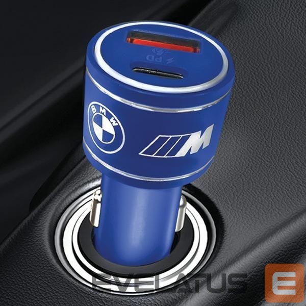Другие товары BMW BMW M Edition PD-QC 3.0 20W Car Charger - Blue/Black