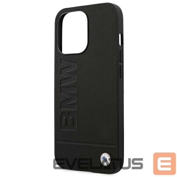 Другие товары BMW BMW Leather Stamp Case for iPhone 14 Pro - Black
