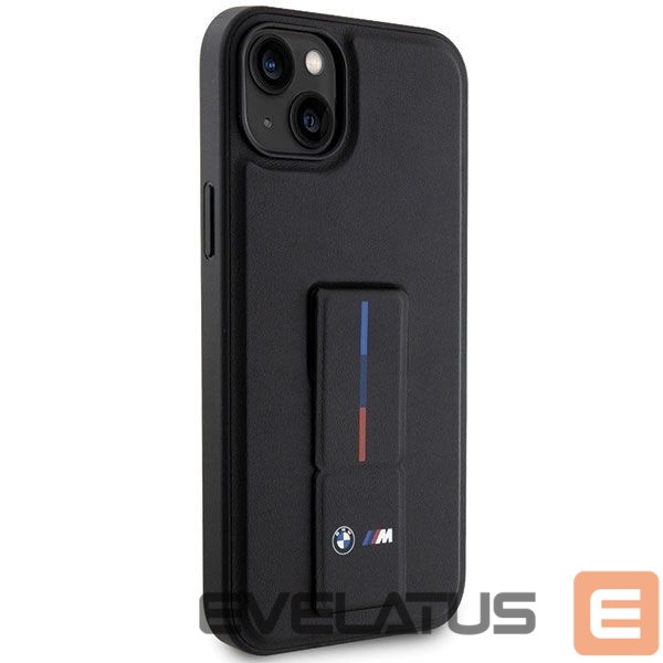 Другие товары BMW BMW Grip Stand Hot Stamp Case for iPhone 14 Plus / 15 Plus - Black